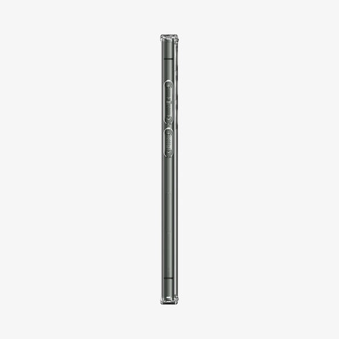 ACS05617 - Galaxy S23 Ultra Case Ultra Hybrid in crystal clear showing the back